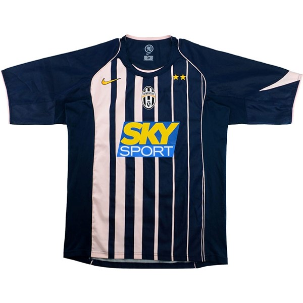 Tailandia Camiseta Juventus 2ª Retro 2004 2005 Azul